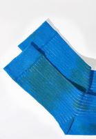 Bayan Lacivert Batik Desenli Çorap