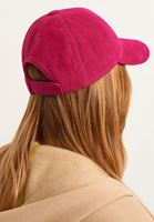 Bayan Pembe Süet Cap Şapka