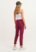 Bayan Vişne Çürüğü Yumuşak Dokulu Baggy Pantolon ( TENCEL™ )