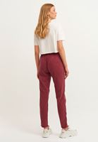 Bayan Bordo Yumuşak Dokulu Baggy Pantolon ( TENCEL™ )