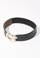 Bayan Siyah Toka Detaylı Kemer