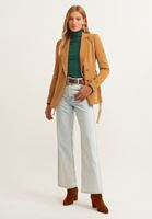 Bayan Kahverengi Toka Detaylı Kemer