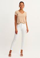 Bayan Krem Toparlayıcı Etkili Skinny Pantolon ( TENCEL™ )