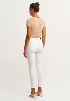 Bayan Krem Toparlayıcı Etkili Skinny Pantolon ( TENCEL™ )