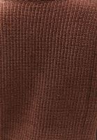 Bayan Kahverengi V Yaka Şönil Kazak