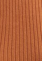 Bayan Kahverengi Romantik Balon Kollu Kazak