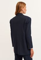 Bayan Çok Renkli Çizgili Blazer Ceket