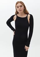 Bayan Siyah Bolero Triko Hırka