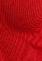 Bayan Kırmızı Kısa Triko Hırka