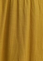 Bayan Yeşil Gipeli ve Fırfırlı Midi Boy Etek