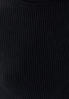 Bayan Siyah Balıkçı Yaka Triko Kazak