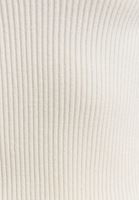 Bayan Krem V-Neck Triko Kazak