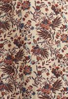 Bayan Çok Renkli Desenli Uzun Elbise