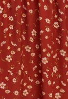 Bayan Çok Renkli Volan Detaylı Desenli Etek