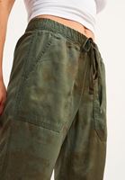 Bayan Yeşil Yumuşak Dokulu Jogger Pantolon ( TENCEL™ )