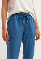 Bayan Mavi Yumuşak Dokulu Jogger Pantolon ( TENCEL™ )