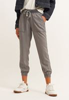 Bayan Gri Yumuşak Dokulu Jogger Pantolon ( TENCEL™ )