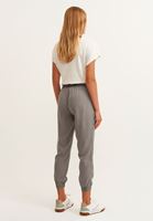 Bayan Gri Yumuşak Dokulu Jogger Pantolon ( TENCEL™ )