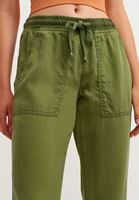 Bayan Yeşil Yumuşak Dokulu Jogger Pantolon ( TENCEL™ )