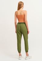 Bayan Yeşil Yumuşak Dokulu Jogger Pantolon ( TENCEL™ )