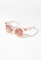 Bayan Turuncu Kalın Çerçeveli Güneş Gözlüğü