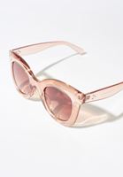 Bayan Turuncu Kalın Çerçeveli Güneş Gözlüğü