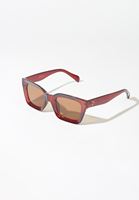 Bayan Kahverengi Kalın Çerçeveli Güneş Gözlüğü