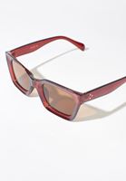 Bayan Kahverengi Kalın Çerçeveli Güneş Gözlüğü