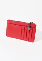 Bayan Kırmızı Çok Gözlü Kartlık