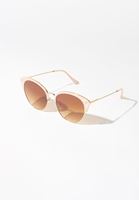 Bayan Pembe Çerçeve Detaylı Güneş Gözlüğü