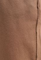 Bayan Kahverengi Pamuklu High-Rise Jogger Pantolon