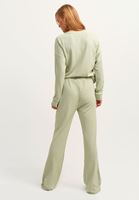 Bayan Yeşil High-Rise Flare Pantolon