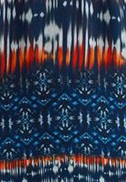 Bayan Çok Renkli Sırtı Bağlamalı Bohem Maxi Elbise