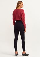 Bayan Siyah Casual Jegging Skinny Pantolon