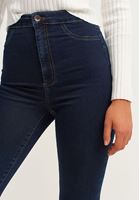 Bayan Mavi Casual Jegging Skinny Pantolon