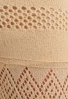 Bayan Kum Beji Ajurlu Triko Pantolon