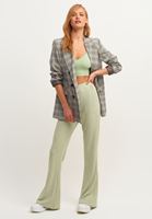 Bayan Yeşil Cut-Out Detaylı Seamless Büstiyer