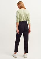 Bayan Siyah Carrot-Fit Sweat Pantolon