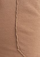 Bayan Kahverengi Pamuklu Bağcıklı Kısa Şort