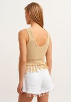 Bayan Bej Ajurlu Triko Atlet