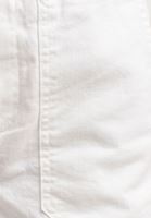 Bayan Beyaz Yüksek Bel Mini Şort