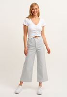 Bayan Açık Gri Ultra High-Rise Pantolon