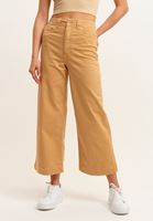 Bayan Kahverengi Ultra High-Rise Pantolon