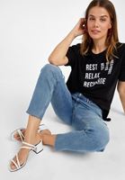 Bayan Beyaz İnce Bantlı Topuklu Terlik