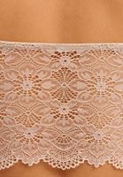 Bayan Bej Romantik Dantelli Bralet