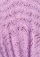 Bayan Mor Dantelli ve Balon Kollu Midi Elbise