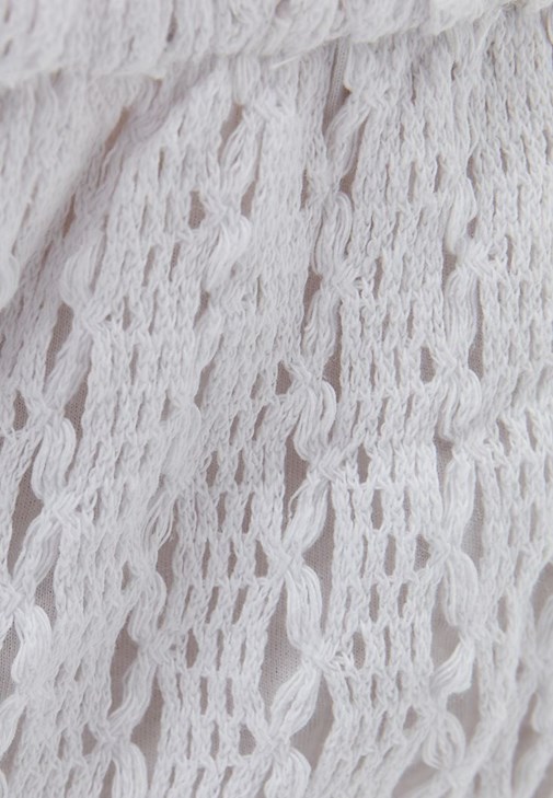 Bol Paça Pantolon ve Düşük Omuz Bluz Kombini