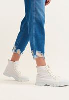 Bayan Mavi High-Rise Pamuklu Denim Pantolon