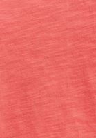 Bayan Pembe Pamuklu U-Neck Tişört