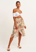 Women White Off The Shoulder Crop Top